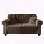 Velours Chesterfield canapé garniture cloutée capitonnée-1544945705