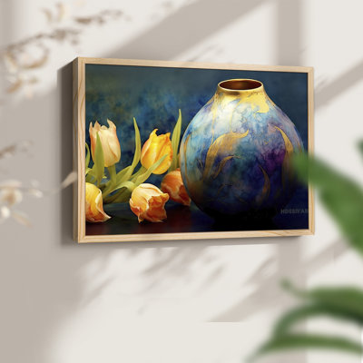 Floral Series-XCVIII -Framed Print - Restickable