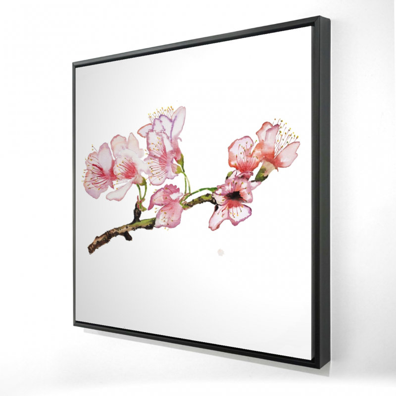 "Branche de fleur de cerisier en rose"