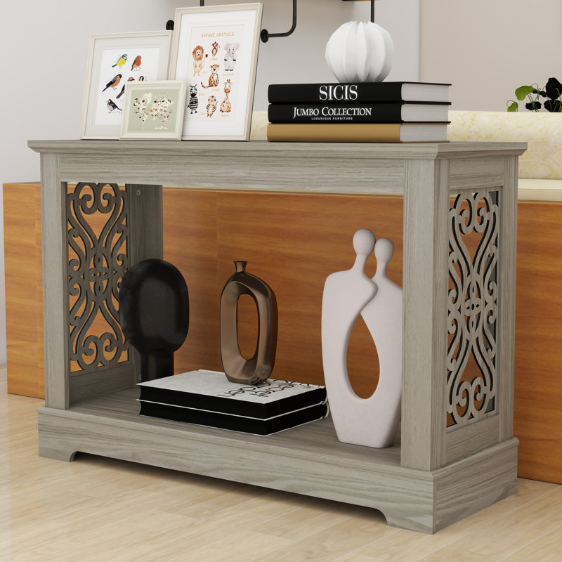 Korbin 42'' Console Table, Warm Gray Oak
