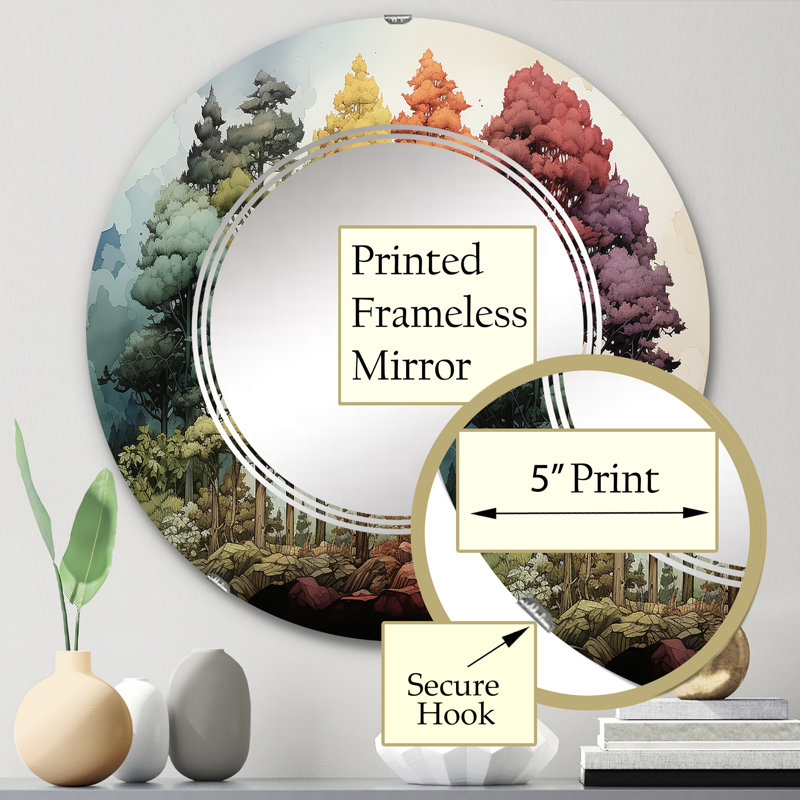 Miroir Zelva, 24 po x 24 po