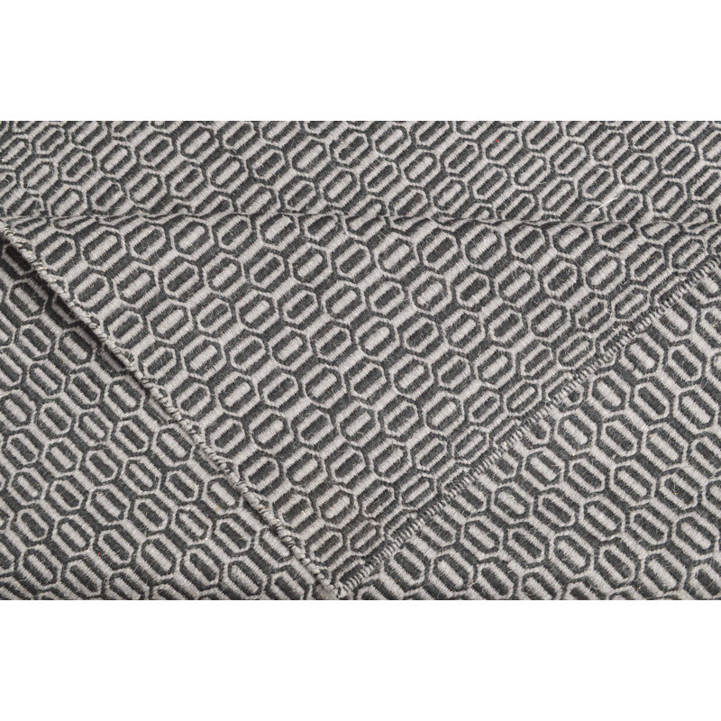 Serena Hand Woven Grey Indoor Rug, Rectangle 120 x 180cm
