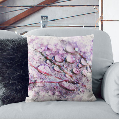 Floral Square Throw Cushion