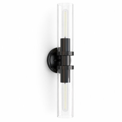 2-Head Barbell Cylindrical Wall Lamp