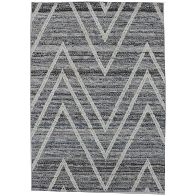 Ridinger Wool Chevron Indoor Rug