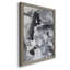 Toile encadrée noire et blanche de qualité supérieure Mix III prête à être accrochée-221166657-221166658