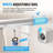 56–60" W X 76" H Frameless Sliding Shower Door 3/8”(10mm) Tempered Glass And Stainless Steel Hardware, Brushed Nickel-123350100