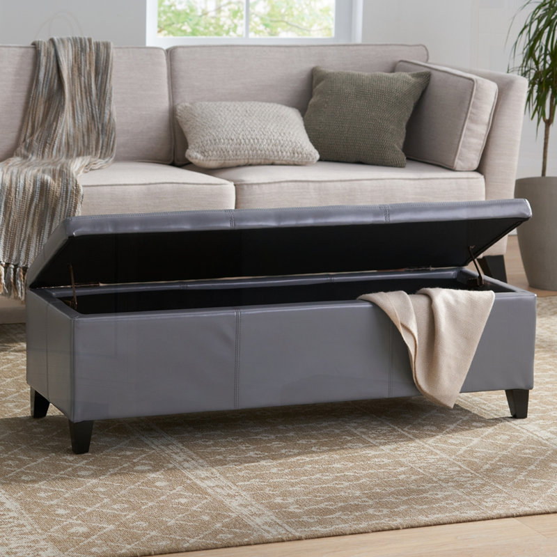 Banc de conception rectangulaire, Gris