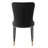 Velvet Upholstered Parsons Chair-1363855924
