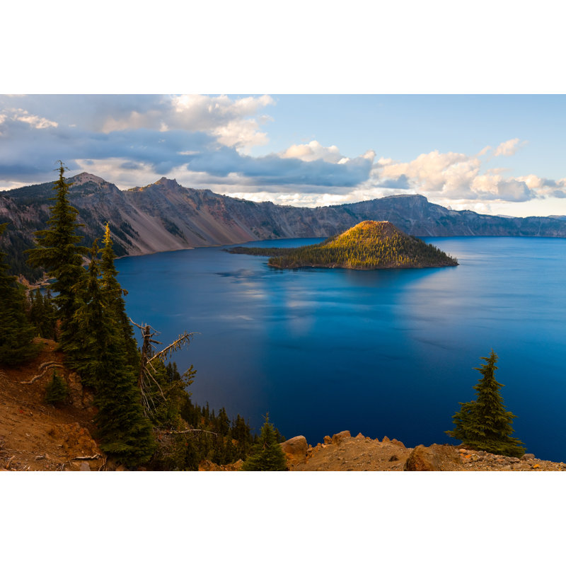 «Anayeli Crater Lake on Canvas» par Photoquest7, H 8 po x l 12 po x P 1,25 po