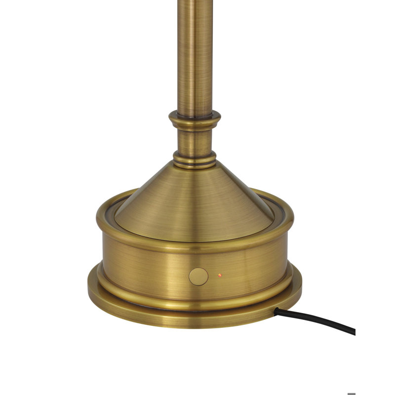 Traipse Standard Table Lamp, Brass