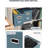 File Organizer Box with Lid, Hanging Filing File Box with Mesh Pocket