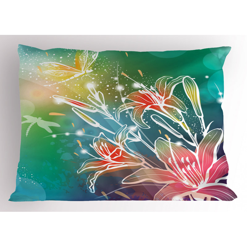 Taie décorative libellule Sun, Grand