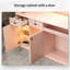 Bureau de réception moderne pour magasin de vêtements, magasin de détail et salon, comptoir avec rangement, aucun assemblage requis-1052033220