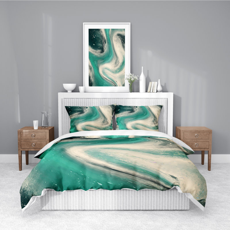 Polyester Duvet Cover, King Duvet Cover + 2 King Shams