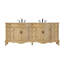 Meuble-lavabo double 84 po beige antique-1154615538