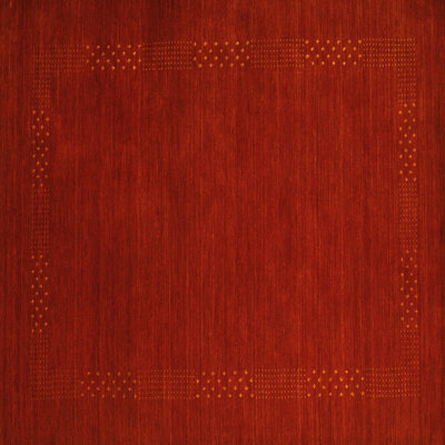 Tapis contemporains jaunes lavables à la machine 571