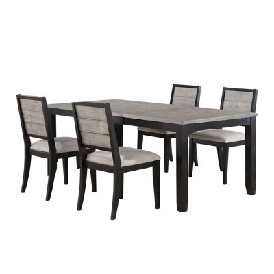 Rectangular 60'' L x 38'' W Dining Set -  Red Barrel StudioÂ®, E25DBBB52C3A480BA9EEE6D7861061AF