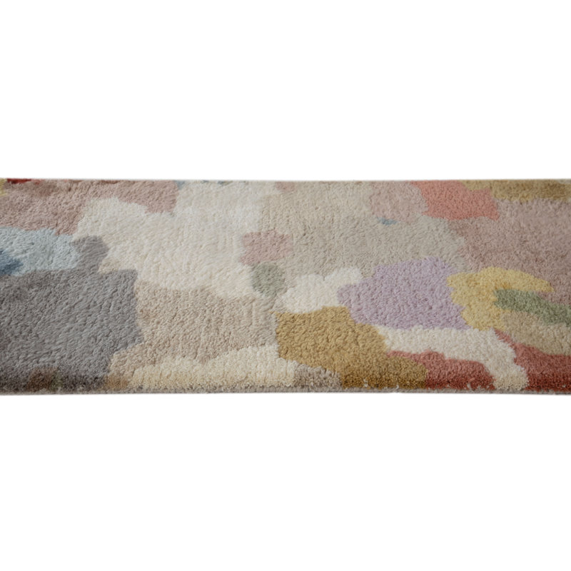 Modern Shag - Landscape Rug Hand Tufted Wool  Rug, Rectangle 2' x 3'