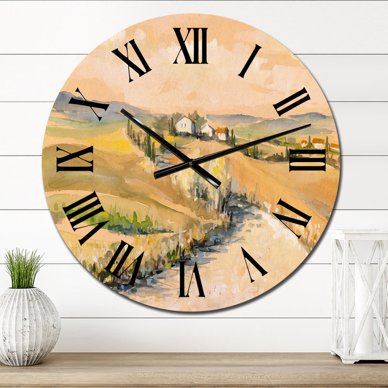 Horloge murale très grande, Médium