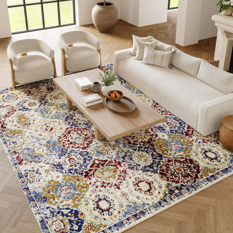 Martese Oriental Indoor Rug, Rectangle 7'10" x 9'10"