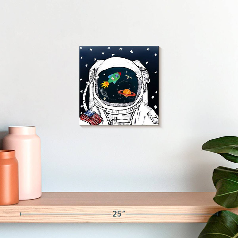 Oberle regardant la galaxie I, H 10 po x l 10 po