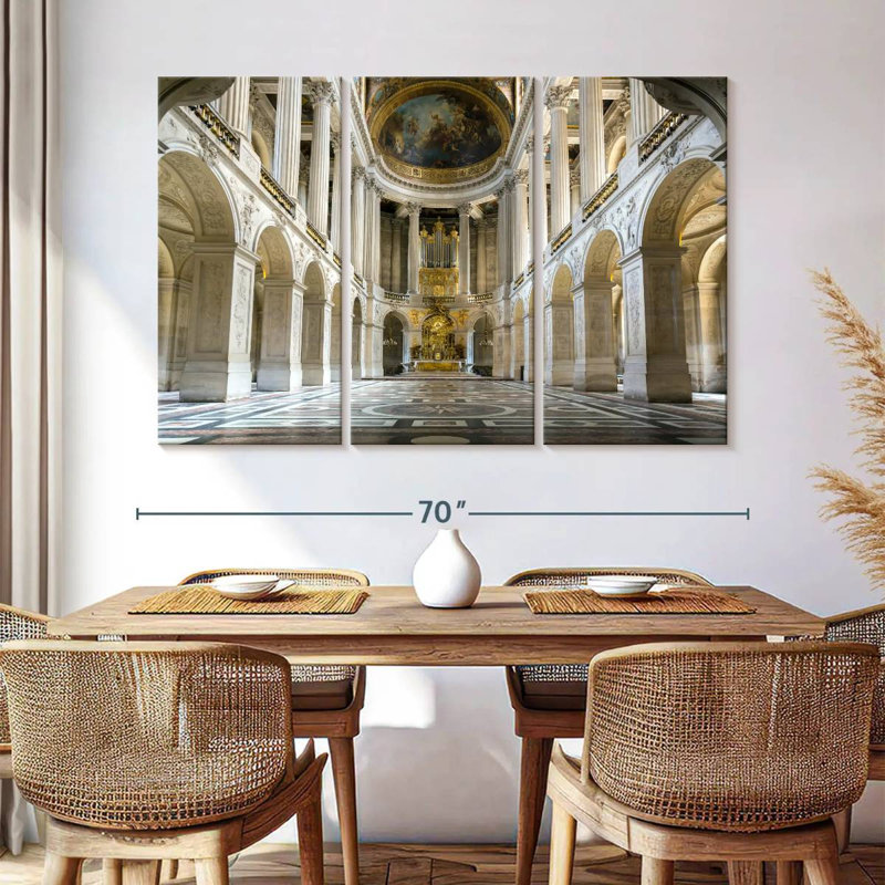 Versailles Interior, 42" H x 65" W