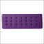 Banc repose-pieds, mauve Design simple, confortable et durable, banc multifonctionnel