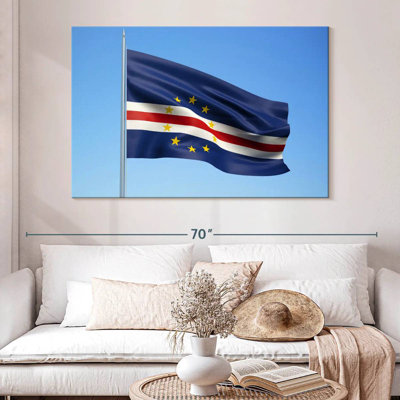 Ciel bleu, drapeau du Cap-Vert