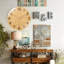 Horloge murale en bois