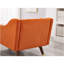 Revêtement en velours de chaise longue Modern (orange)
