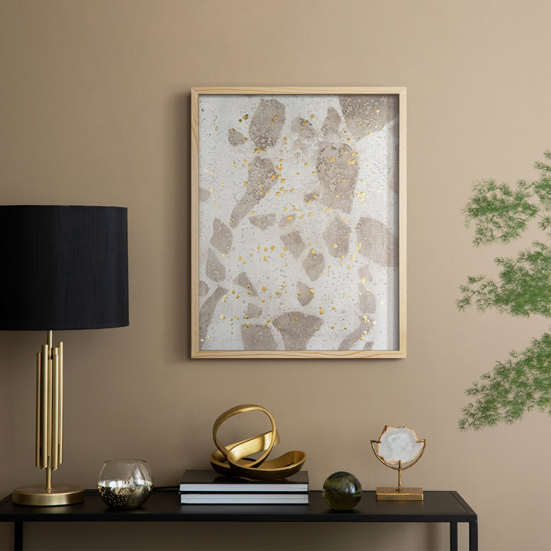 Chordata II Framed Print - Solid Wood, 15" H x 12" W