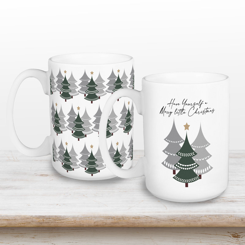 Ensemble de tasses «Have Yourself a Merry Little Christmas»