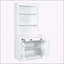 Versatile Tall Bookshelf with LED Lighting and Rich Storage, Ideal for  Spaces
