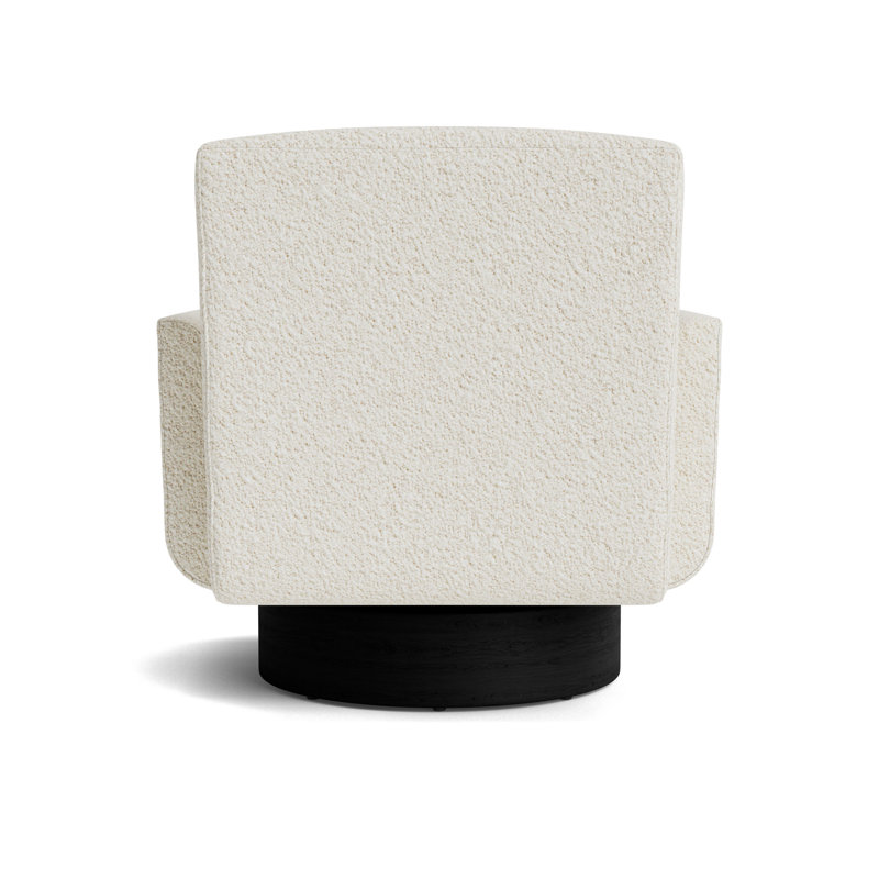 Supernova Full Swivel Chair, Berber - Cream, Black