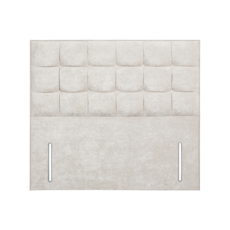 Upholstered Headboard, Double (4'6'), Pearl, Kensington