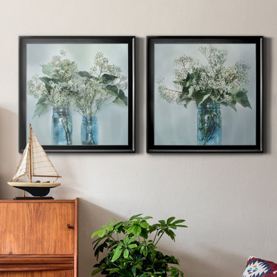 Bloomin 'Wild I - Peinture sur toile 2 pièces