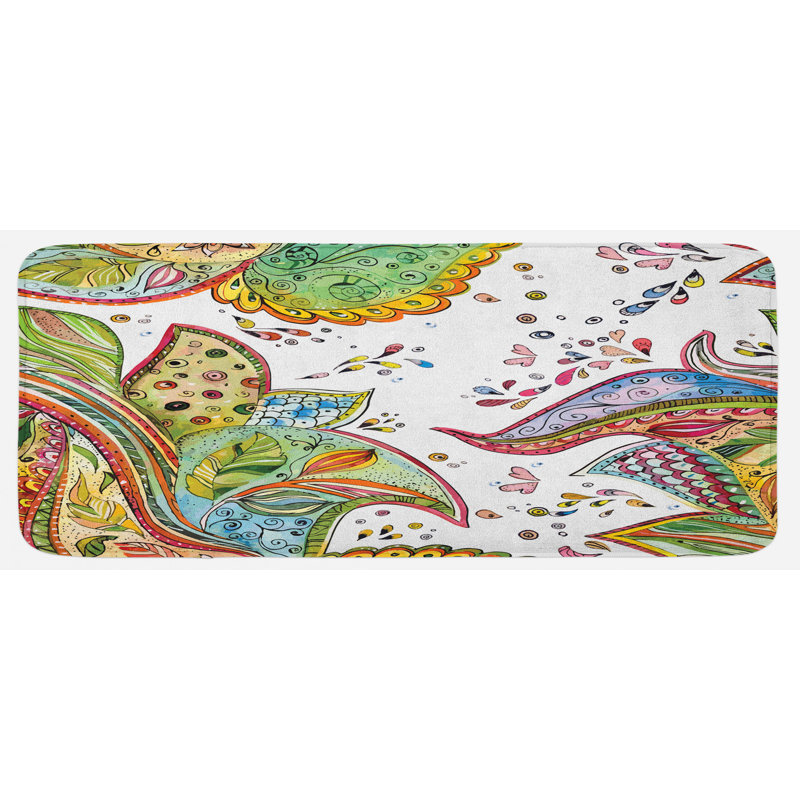 Tapis de cuisine grunge