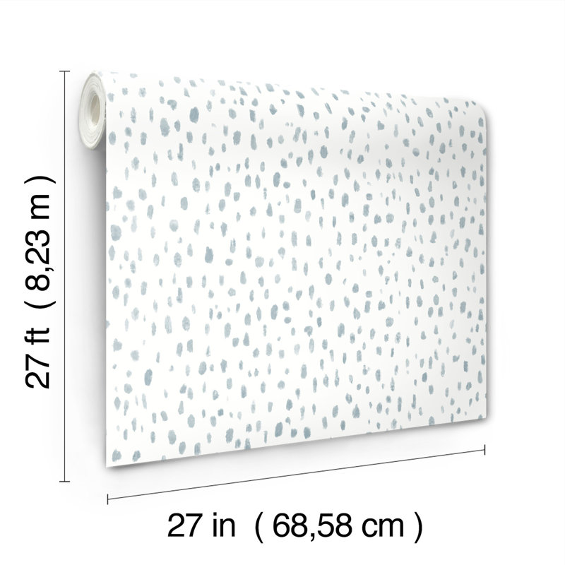Abstract Wallpaper Roll, Blue