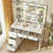 White Bedroom Dressing Table With Light And Mirror, 5 Fabric Drawers, Power Outlet, And Hair Dryer Holder; All-In-One Dressing And Storage Unit.