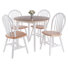Donaven 4 - Person Solid Wood Solid Wood Top Four Leg Dining Set