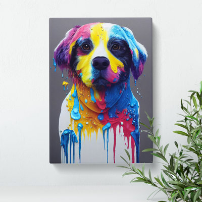Painted Dog No.5 - Wall Art