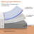 10" Medium Firm Gel Memory Foam Mattress In A Box ，High-Density Support, Motion Isolation & Removable Cover-100 Night Trial -1167648961