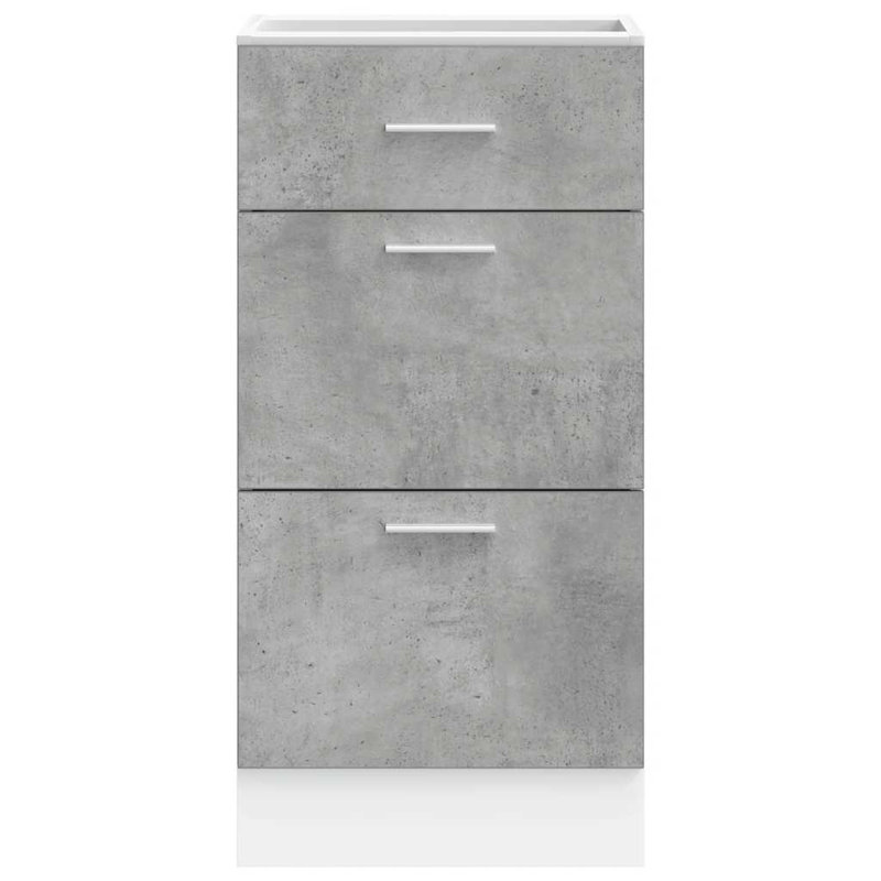 Lyon Bottom Cabinet Lyon, concrete grey