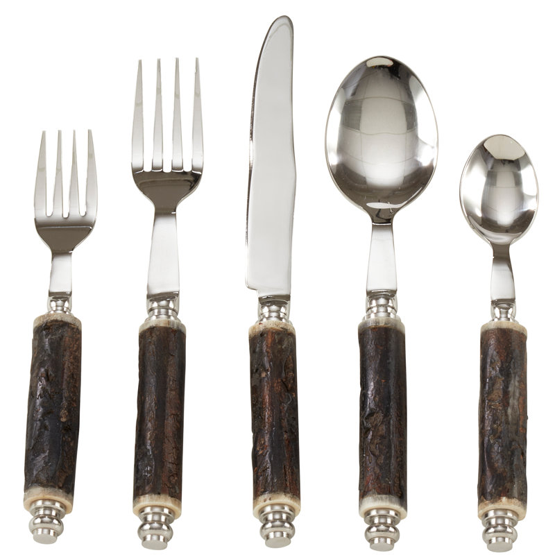 Millwood Pines Macfarlane Stainless Steel Flatware Set