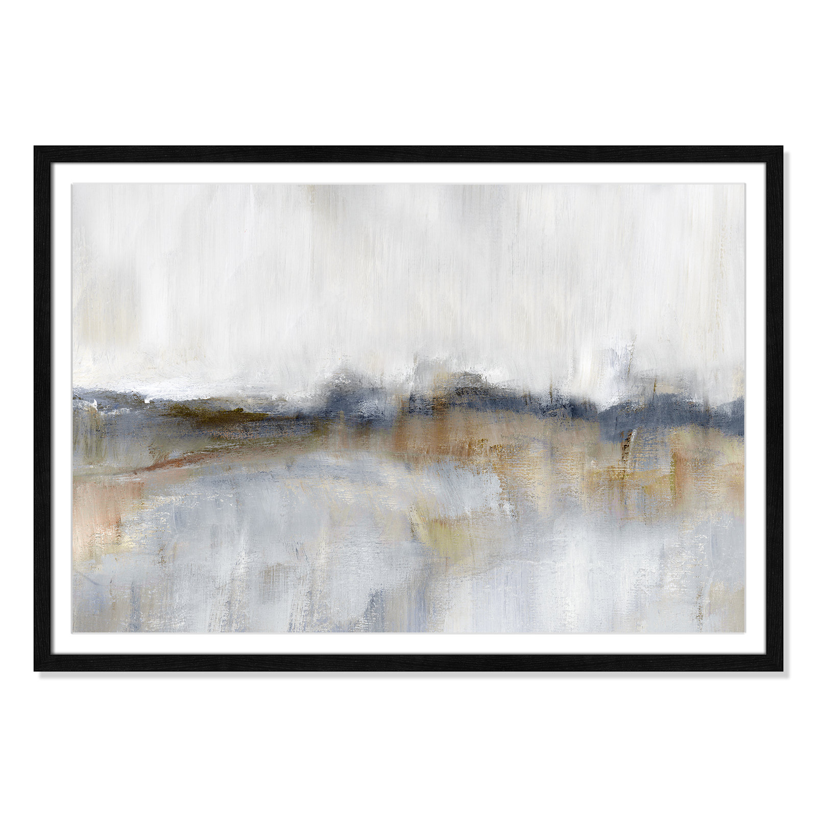 Autumnal Tide Print, Black Framed, 25.5" H x 35.5" W x 0.75" D