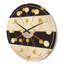 Horloge murale à pois I-63891886