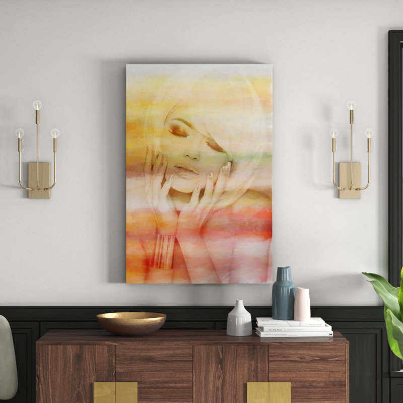 Parvez Taj - Wrapped Canvas Print, 114cm H x 76cm W