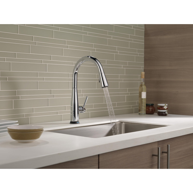 Robinet d'évier de cuisine à commande tactile et à commande vocale Essa, robinet de cuisine à commande tactile, Chrome
