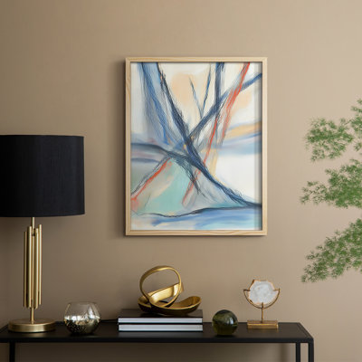 ABSTRACT Series DCC XXII, reproduction encadrée - bois massif